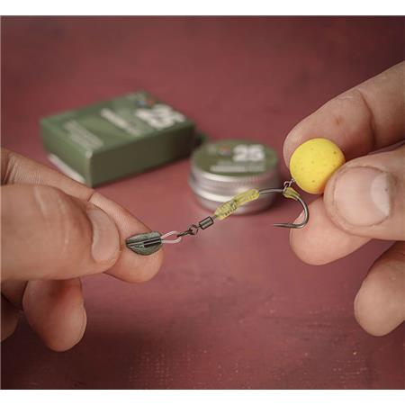 KOMPLET MONTAGE ONE MORE CAST META TERMINAL TACKLE ALL-IN-1 FUZED LEADER LEAD CLIP CORNALINER SPINNER RIG BARBED