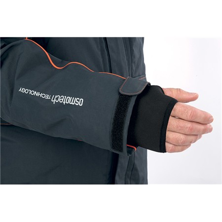 KOMPLETT-SET JACKE UND LATZHOSE FÜR MÄNNER HART ABYSSAL SET - GRIS