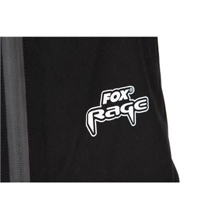 KOMPLETT-SET JACKE UND LATZHOSE HERREN FOX RAGE RAGEWEAR RAINSUIT - NOIR