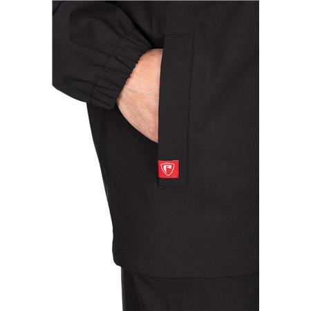 KOMPLETT-SET JACKE UND LATZHOSE HERREN FOX RAGE RAGEWEAR RAINSUIT - NOIR