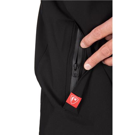 KOMPLETT-SET JACKE UND LATZHOSE HERREN FOX RAGE RAGEWEAR RAINSUIT - NOIR
