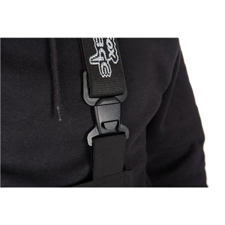KOMPLETT-SET JACKE UND LATZHOSE HERREN FOX RAGE RAGEWEAR RAINSUIT - NOIR