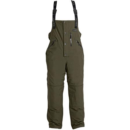 KOMPLETTSET JACKE UND LATZHOSE HERREN - KAKI AVID CARP ARCTIC-SERIES 2-PIECE THERMAL SUIT - KAKI