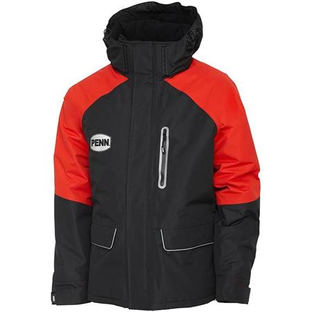 KOMPLETTSET JACKE UND PANRUTENANSATZBLOCK FÜR HERREN - ROT/SCHWARZ PENN FIERCE THERMO SUIT - ROUGE/NOIR