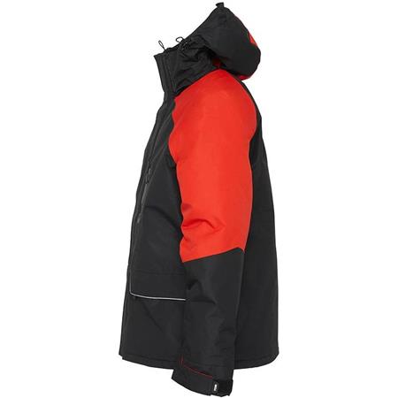 KOMPLETTSET JACKE UND PANRUTENANSATZBLOCK FÜR HERREN - ROT/SCHWARZ PENN FIERCE THERMO SUIT - ROUGE/NOIR