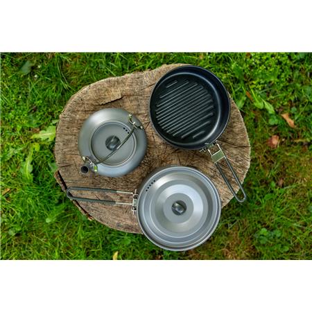 KOOKSET FOX COOKWARE 3 PIECE COOK SET