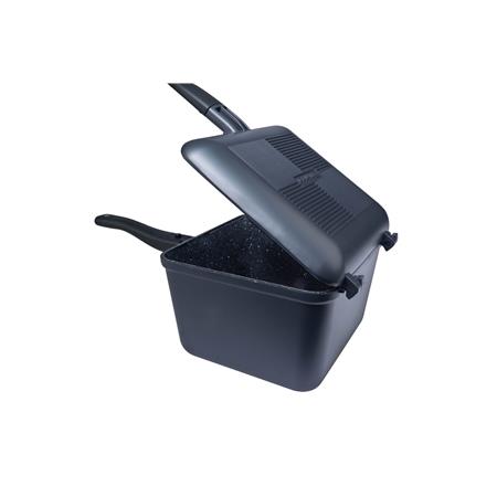 KOOKSET RIDGE MONKEY CONNECT DEEP PAN & GRIDDLE XL GRANITE EDITION