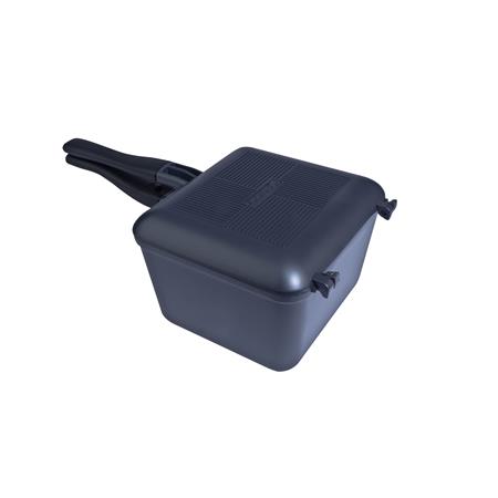 KOOKSET RIDGE MONKEY CONNECT DEEP PAN & GRIDDLE XL GRANITE EDITION