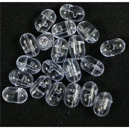 Koraliki Ragot Obrotowe Przezroczyste