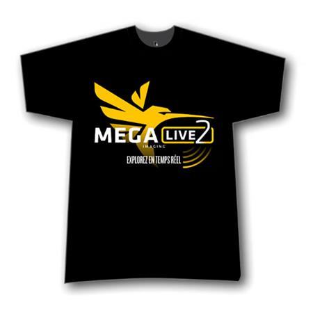 KORTÆRMET HERRE-T-SHIRT HUMMINBIRD MEGA LIVE 2 2025 - SORT