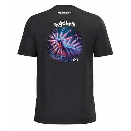 Kortærmet Herre T-Shirt Meriver Egi Lightkrill - Sort