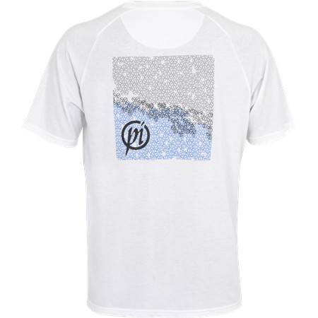 KORTÆRMET HERRE-T-SHIRT PRESTON INNOVATIONS REFLECT - HVID