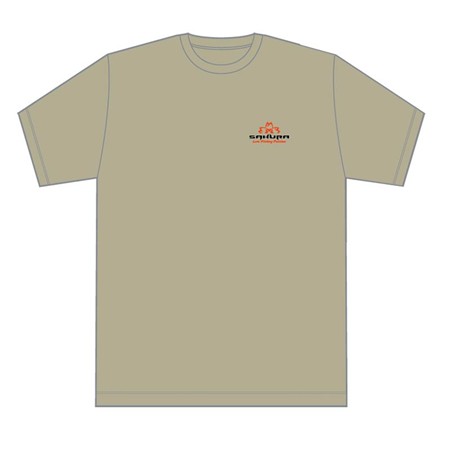 Kortærmet Herre T-Shirt Sakura - Oliven