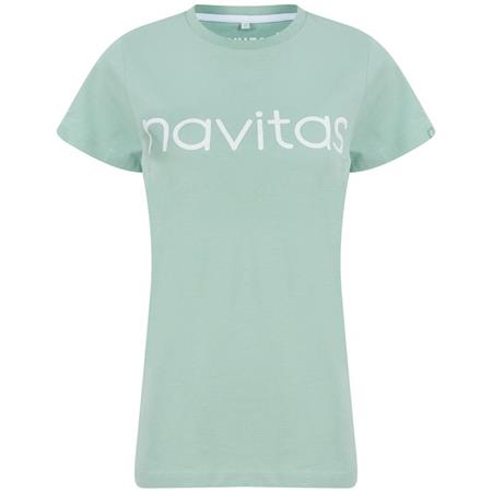Kortærmet T-Shirt Til Kvinder Navitas Womens Tee - Lysegrøn