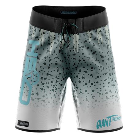 Korte Broek Voor Heren - Grijs Hot Spot Design Ocean Performance Giant Trevally