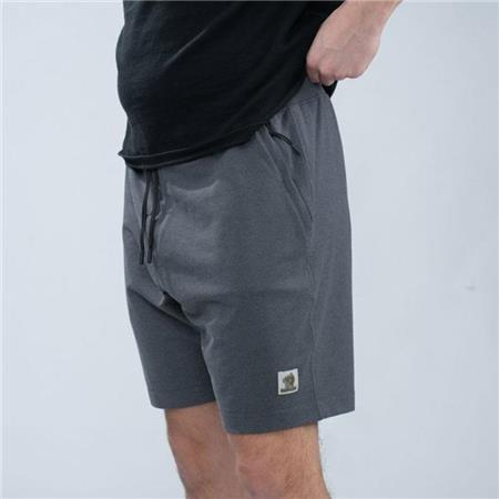 KORTE BROEK VOOR MANNEN NASH MAKE IT HAPPEN BADGE - GRIS