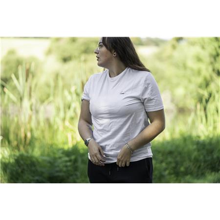 KOSZULKA MĘSKA Z KRÓTKIM RĘKAWEM KORDA MINIMAL - BLANC