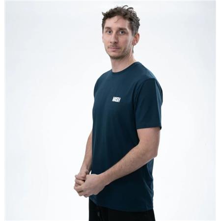 KOSZULKA MĘSKA Z KRÓTKIM RĘKAWEM NASH MAKE IT HAPPEN SINCE 1978 - GRANATOWY