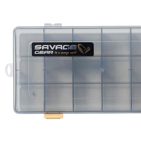 ΚΟΥΤΊ ΓΙΑ ΑΞΕΣΟΥΆΡ SAVAGE GEAR - ΠΛΑΣΤΙΚΌ ΣΕ ΚΑΠΝΙΣΤΉ ΑΠΌΧΡΩΣΗ - PAKETO 2