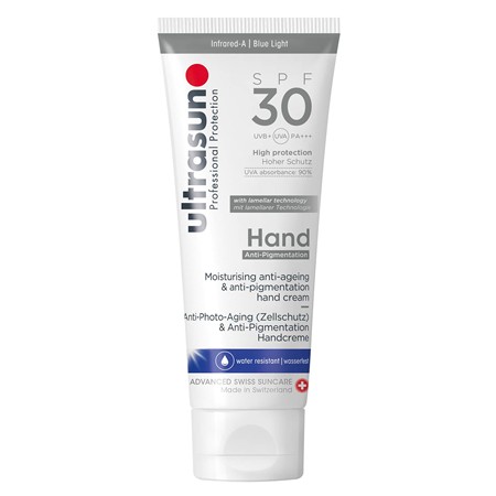 Krem Przeciwsłoneczny Ultrasun Nawilżający Krem Do Rąk Przeciw Przebarwieniom Spf30