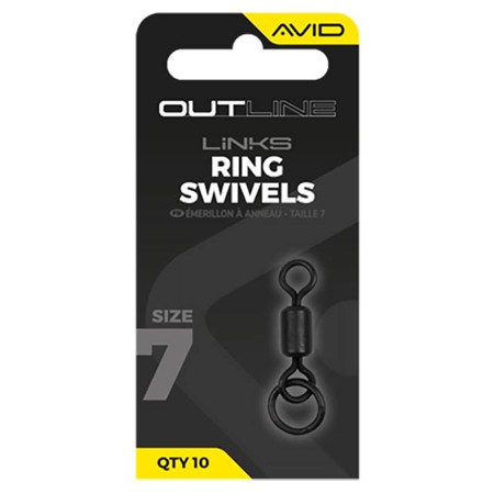 Krętlik Avid Carp Outline Ring Swivel