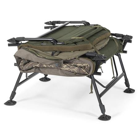 ΚΡΕΒΆΤΙ ΨΑΡΈΜΑΤΟΣ NASH INDULGENCE HD40 SLEEP SYSTEM 8 LEGS CAMO