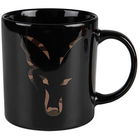 Kubek Fox Black & Camo Head Ceramic Mug