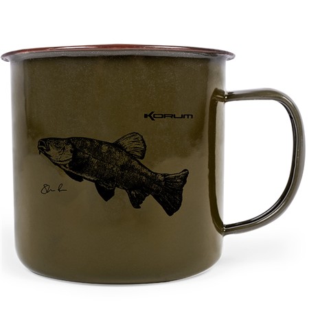 Kubek Korum Classic Enamel Mug Tench