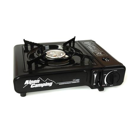 Kuchenka Gazowa Alpen Camping - Czarny