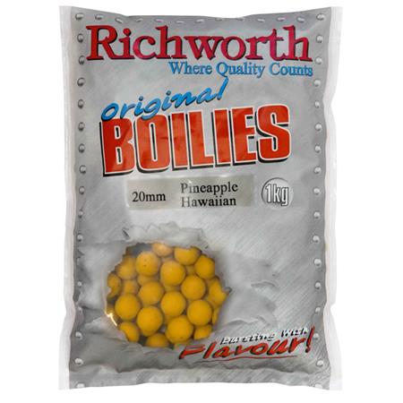 Kulka Proteinowa Richworth Original Boilies Range - Ananas