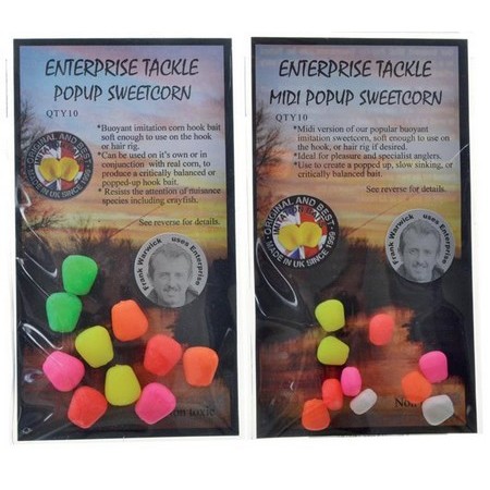 Kunstigt Pop-Up Enterprise Tackle Majs - Pakke Med 10