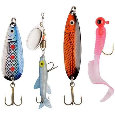 KUNSTKÔDERSET ABU GARCIA LURES  PIKE - 4ER PACK