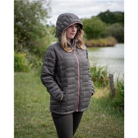 KURTKA DAMSKA FOX EXPLORER QUILTED JACKET - ZIELONY