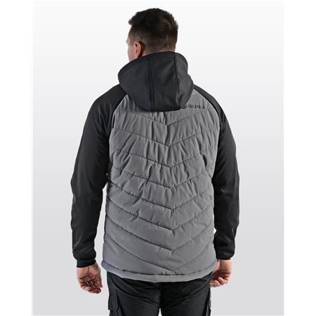 KURTKA MĘSKA GURU HYBRID JACKET - GRAFITOWY