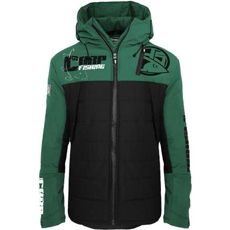 Kurtka Męska Hot Spot Design Carpfishing Eco - Czarny/Zielony