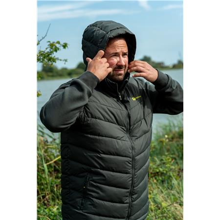 KURTKA MĘSKA RIDGE MONKEY APEAREL THERMAPRO HYBRID COAT - ZIELONY