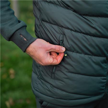 KURTKA MĘSKA RIDGE MONKEY APEAREL THERMAPRO HYBRID COAT - ZIELONY