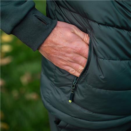 KURTKA MĘSKA RIDGE MONKEY APEAREL THERMAPRO HYBRID COAT - ZIELONY