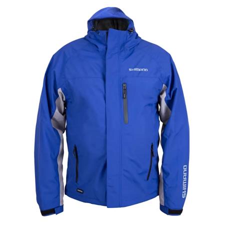Kurtka Męska Shimano Wear Rain Jacket Non Padded - Niebieski