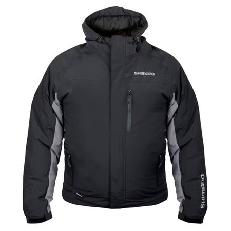 Kurtka Męska Shimano Wear Rain Jacket Padded - Czarny