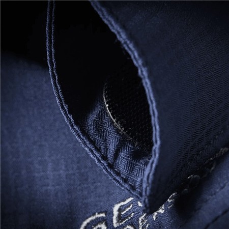 KURZÄRMELIGES HERRENHEMD GEOFF ANDERSON EZMAR LIGHT S/S - BLAU