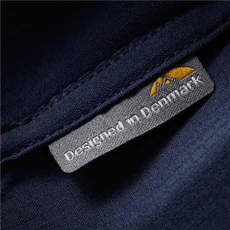 KURZÄRMELIGES HERRENHEMD GEOFF ANDERSON EZMAR LIGHT S/S - BLAU