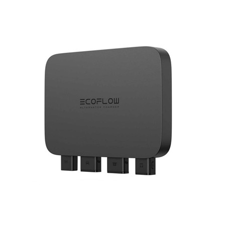 LADER ECOFLOW VOOR ACCU OP DYNAMO