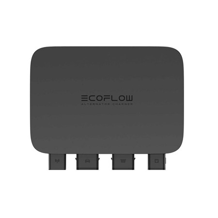 LADER ECOFLOW VOOR ACCU OP DYNAMO