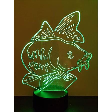 Lamp Kisskiss Metal 3D Led Illusion - Carpe