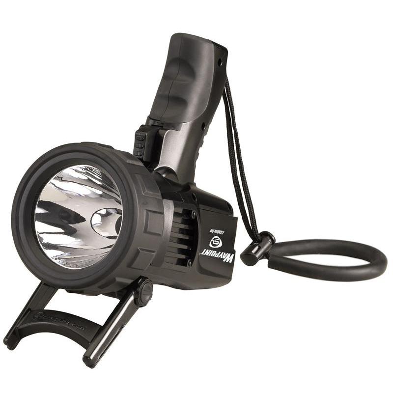 Lamp streamlight waypoint oplaadbaar zwart