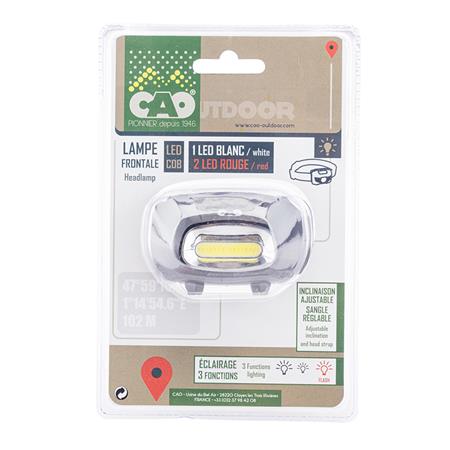 LAMPE FRONTALE EUROP ARM SPECTRE 230 LUMENS - INCLINABLE