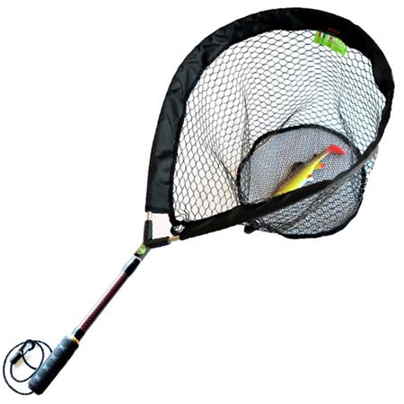 LANDING NET FLY PAFEX FLYNET RED HANDLE CARBON NET FINE 45CM