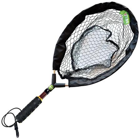 Landing Net Fly Pafex Flynet Red Handle Carbon Fine Net Sucks Of 50Cm