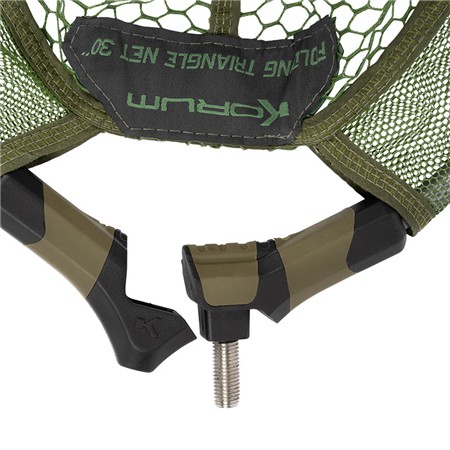 LANDING NET HEAD KORUM POWER FOLDING TRIANGLE LATEX